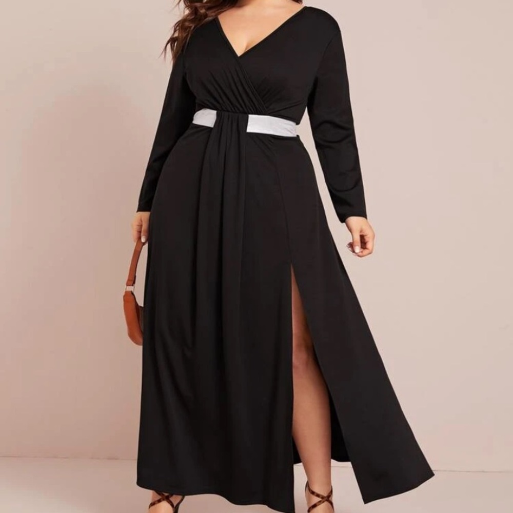SHEIN Black Dress